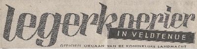 Legerkoerier